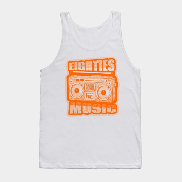 Eighties Music Tank Top by mailboxdisco